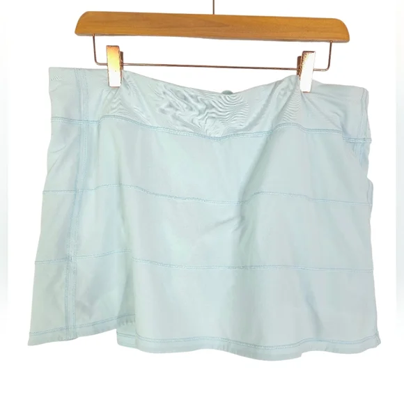 Lululemon Pace Rival Mid-Rise Skirt 15" Length *TallDelicate Mint Size 14 - Picture 7 of 12